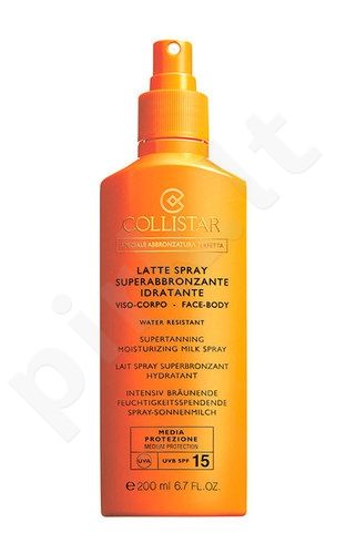 Collistar Special Perfect Tan, Supertanning Moisturizing Milk Spray, Sun kūno losjonas moterims, 200ml