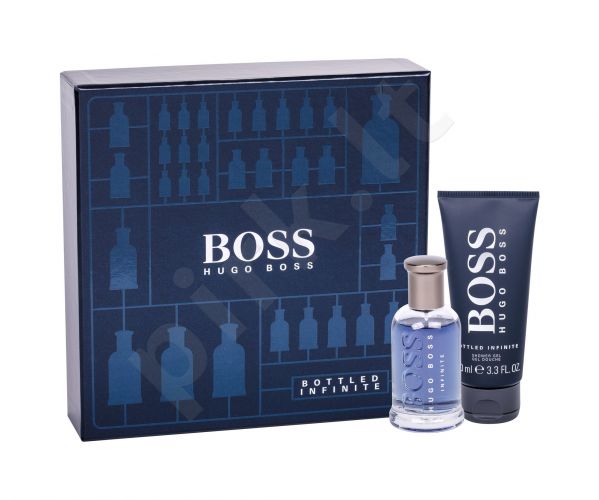 HUGO BOSS Infinite, Boss Bottled, rinkinys kvapusis vanduo vyrams, (EDP 50 ml + dušo želė 100 ml)