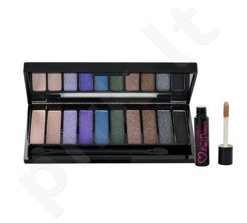 Makeup Revolution London I Love Makeup No Photos Please Palette, rinkinys akių šešėliai moterims, (9g I Love makiažo pagrindas No Photos Please akių šešėliai + 2,5ml Eye Primer)