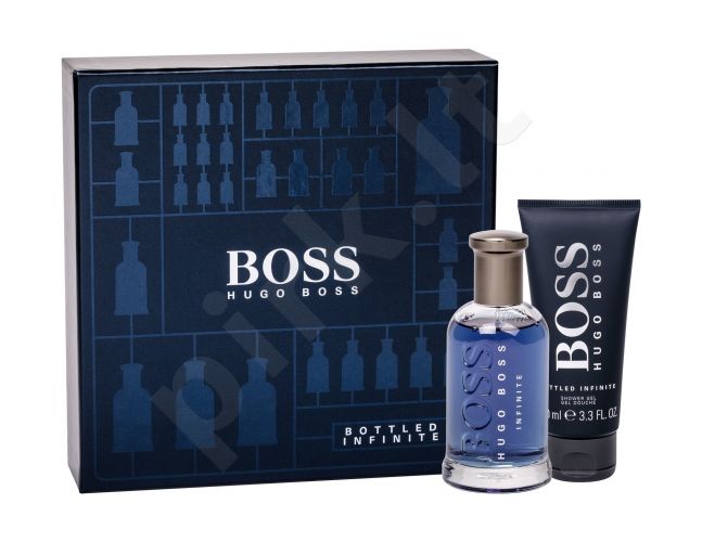 HUGO BOSS Infinite, Boss Bottled, rinkinys kvapusis vanduo vyrams, (EDP 100 ml + dušo želė 100 ml)