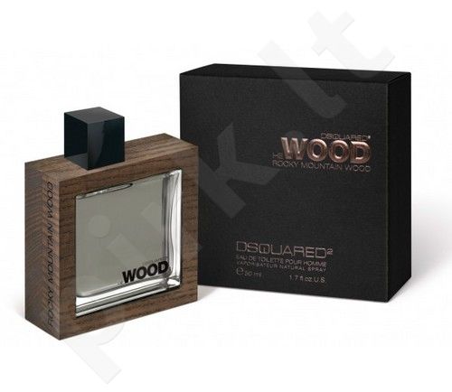 Dsquared2 He Wood Rocky Mountain Wood, tualetinis vanduo vyrams, 100ml