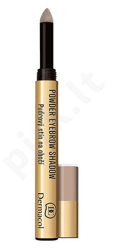 Dermacol Powder Eyebrow Shadow, antakių kontūrų pieštukas moterims, 1g, (1)