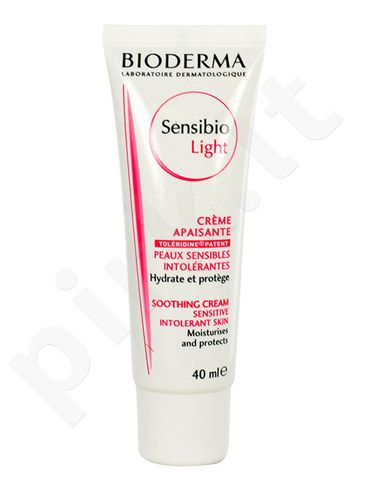 BIODERMA Sensibio, Light Soothing Cream, dieninis kremas moterims, 40ml