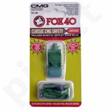 Švilpukas FOX CMG Classic Safety + virvutė 9603-0608 žalia