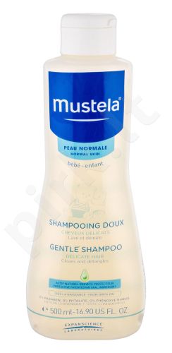 Mustela Bébé, Gentle Shampoo, šampūnas vaikams, 500ml