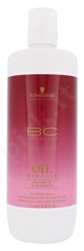 Schwarzkopf BC Bonacure Oil Miracle, Brazilnut Oil, šampūnas moterims, 1000ml