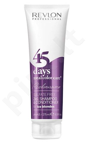 Revlon Professional Revlonissimo 45 Days, 2in1 For Ice Blondes, šampūnas moterims, 275ml