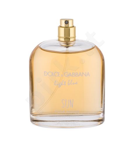 Dolce&Gabbana Light Blue, Sun Pour Homme, tualetinis vanduo vyrams, 125ml, (Testeris)