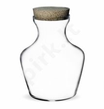 Stiklinis indas/ Dubuo/ Vaza su kamščiu