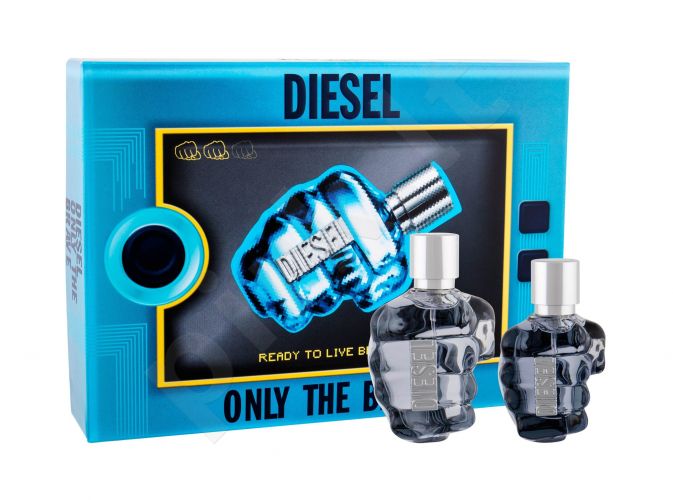 Diesel Only The Brave, rinkinys tualetinis vanduo vyrams, (EDT 75 ml + EDT 35 ml)