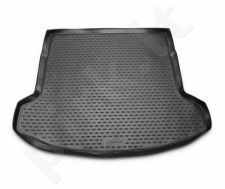 Guminis bagažinės kilimėlis NISSAN Qashqai+2 2008-2014 (folded 3th row) black /N28023