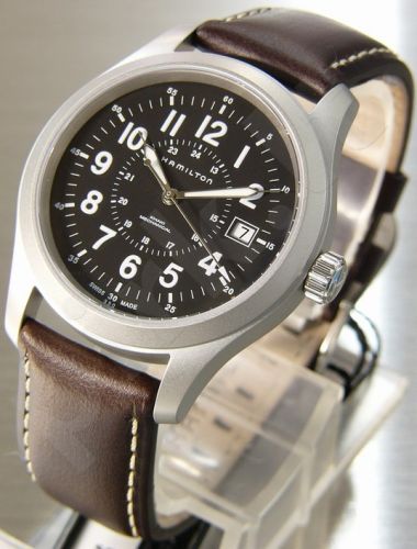 Laikrodis HAMILTON KHAKI MECHANICAL H69519533