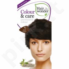 Colour & Care ilgalaikiai plaukų dažai be amoniako  Dark Brown