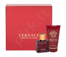 Versace Flame, Eros, rinkinys kvapusis vanduo vyrams, (EDP 30 ml + dušo želė 50 ml)
