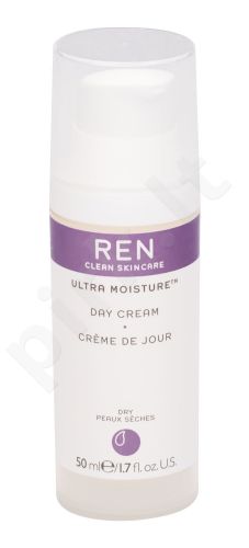 Ren Clean Skincare Ultra Moisture, dieninis kremas moterims, 50ml