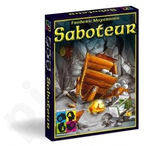 Kortų žaidimas "Saboteur"