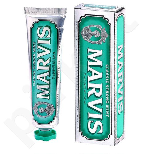 Marvis Classic Strong Mint, dantų pasta moterims ir vyrams, 25ml