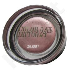 Maybelline Color Tattoo, 24H, akių šešėliai moterims, 4g, (65 Pink Gold)