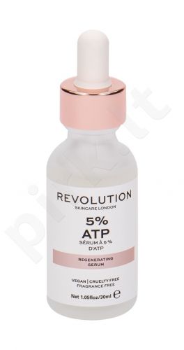 Makeup Revolution London Skincare, 5% ATP, veido serumas moterims, 30ml