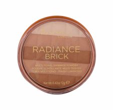 Rimmel London Radiance Brick, bronzantas moterims, 12g, (001 Light)