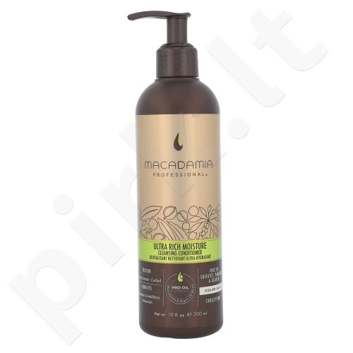Macadamia Professional Ultra Rich Moisture, Cleansing, kondicionierius moterims, 300ml