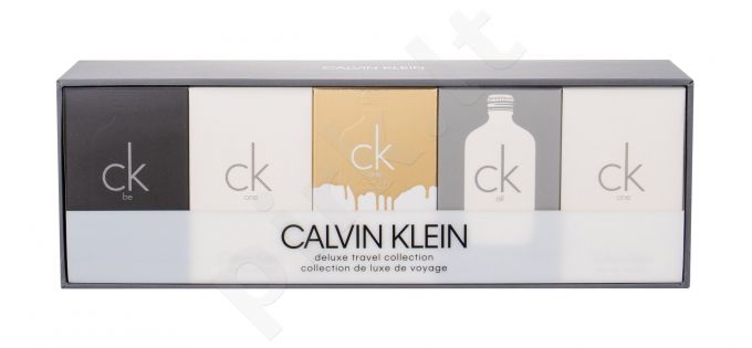 Calvin Klein Travel Collection, rinkinys tualetinis vanduo moterims ir vyrams, (EDT CK One 2x 10ml + EDT CK Be 10 ml + EDT CK All 10 ml + EDT CK One Gold 10 ml)