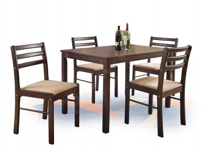 NEW STARTER stalas + 4 espresso Kėdės