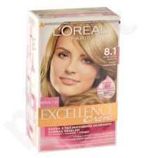 L´Oréal Paris Excellence Creme, plaukų dažai moterims, 1pc, (8,1 Natural Ash Blonde)