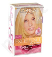 L´Oréal Paris Excellence Creme, plaukų dažai moterims, 1pc, (01 Lightest Natural Blonde)