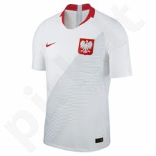 Marškinėliai futbolui Nike Polska Vapor Match Home M 922939-100