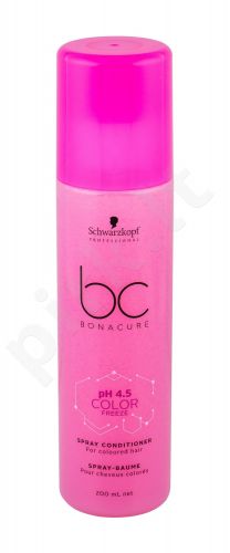 Schwarzkopf BC Bonacure, pH 4.5 Color Freeze Spray, kondicionierius moterims, 200ml