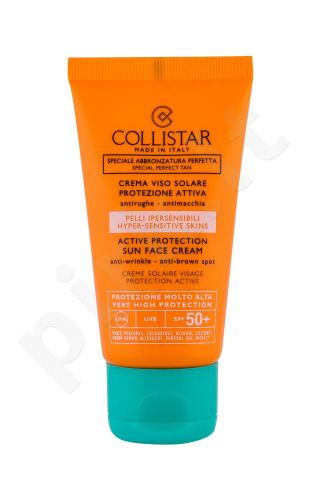 Collistar Special Perfect Tan, Active Protection Sun Face, veido apsauga nuo saulės moterims, 50ml