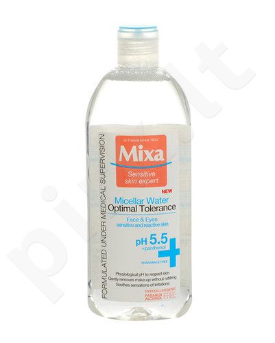 Mixa Optimal Tolerance, micelinis vanduo moterims, 400ml
