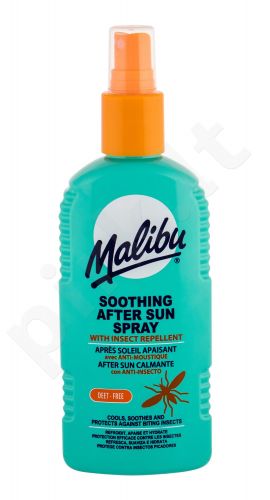 Malibu After Sun, Insect Repellent, priežiūra po deginimosi moterims ir vyrams, 200ml