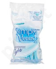 Gillette Venus, 2 Simply, skutimosi peiliukai moterims, 4pc