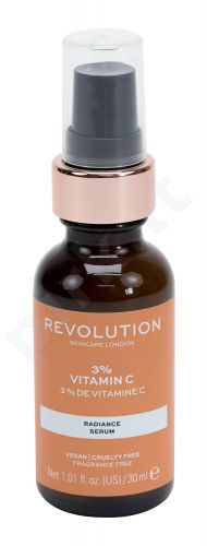 Makeup Revolution London Skincare, Vitamin C 3%, veido serumas moterims, 30ml