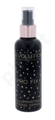 Makeup Revolution London Pro Fix, Illuminating Fixing Spray, skaistinanti priemonė moterims, 100ml