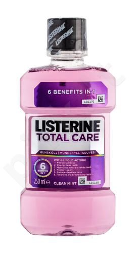 Listerine Mouthwash, Total Care, burnos skalavimo skytis moterims ir vyrams, 250ml