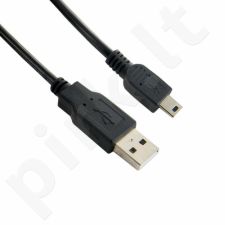 Kabelis 4World USB 2.0 MINI 5pin, AM / B MINI 0.8m