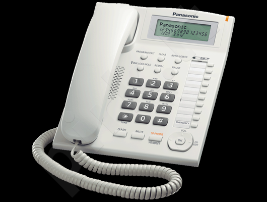 Telefonas Panasonic KX-TS880FXW