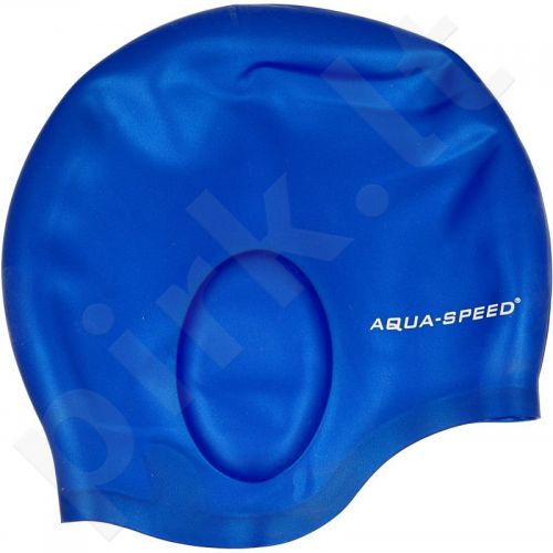 Maudymosi kepuraitė  Aqua-Speed Ear Cap 01 mėlynas