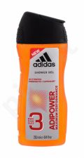 Adidas AdiPower, dušo želė vyrams, 250ml