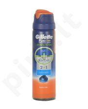 Gillette Fusion Proglide Sensitive, 2in1 Ocean Breeze, skutimosi želė vyrams, 170ml