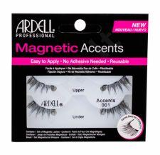 Ardell Magnetic Accents, Accents 001, dirbtinės blakstienos moterims, 1pc, (Black)