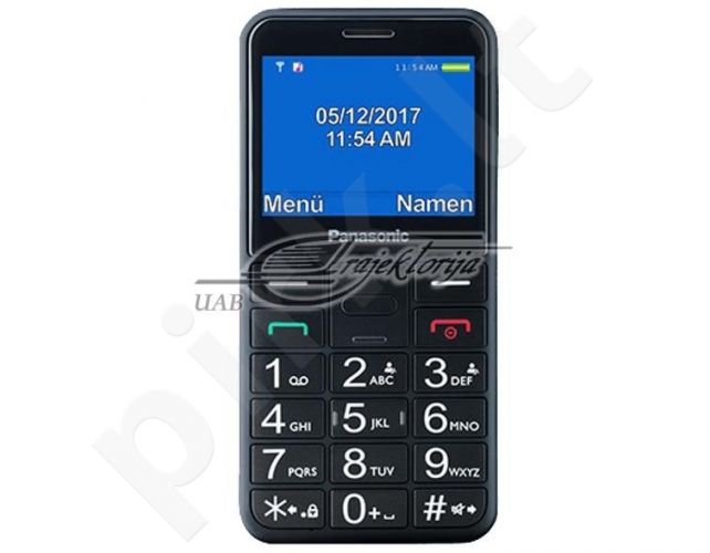 Mobilusis telefonas Panasonic KX-TU150EXB (juodas)