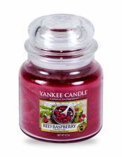 Yankee Candle Red Raspberry, aromatizuota žvakė moterims ir vyrams, 411g