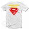Marškinėliai "Super tėtis" - su Jūsų pasirinktu vardu