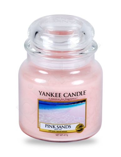 Yankee Candle Pink Sands, aromatizuota žvakė moterims ir vyrams, 411g