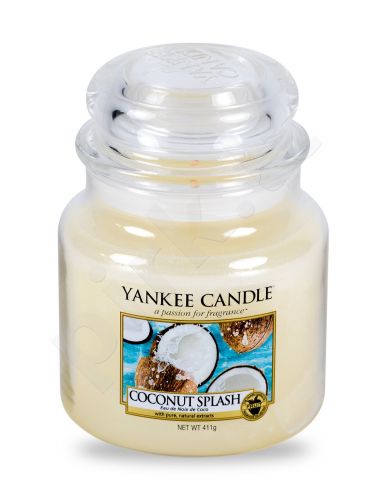 Yankee Candle Coconut Splash, aromatizuota žvakė moterims ir vyrams, 411g