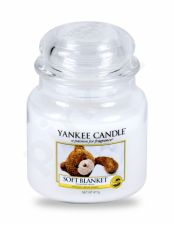 Yankee Candle Soft Blanket, aromatizuota žvakė moterims ir vyrams, 411g